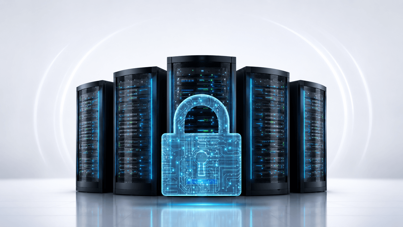 Secure server infrastructure protecting CCTVAssist business records