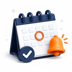 Customer follow-up and support illustration