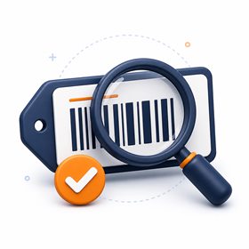 Secure CCTV equipment serial number records illustration